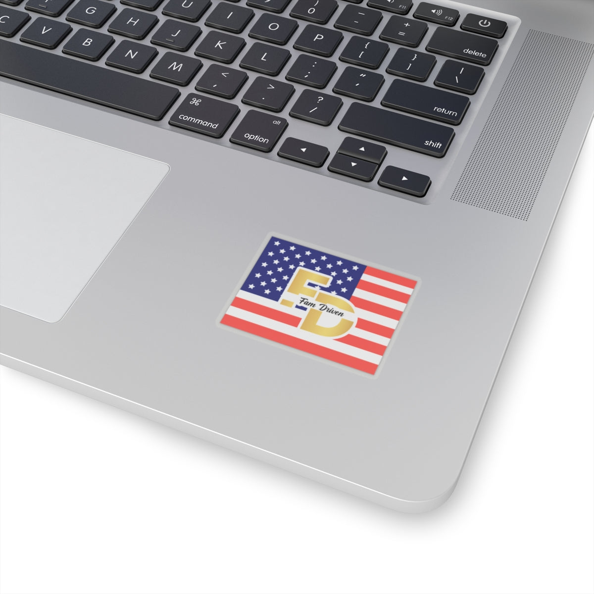 Sticker American Flag Fam Driven Logo