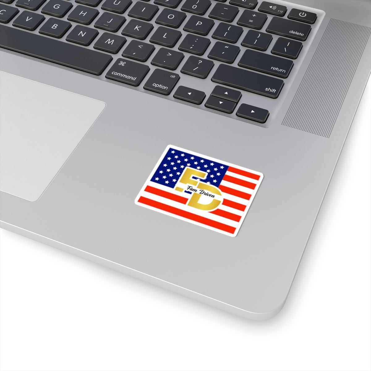 Sticker American Flag Fam Driven Logo